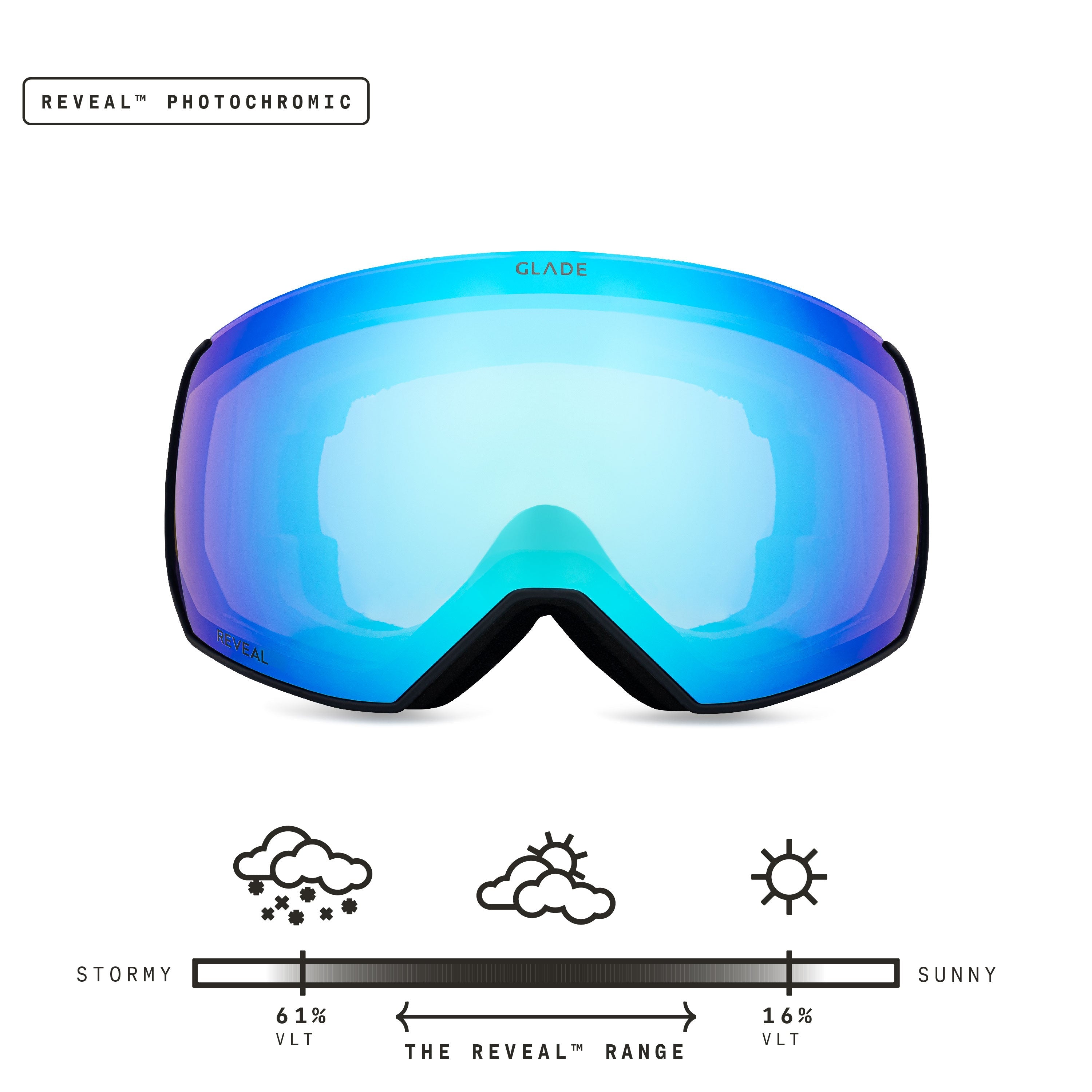 Toric Reveal Photochromic Blue/Black