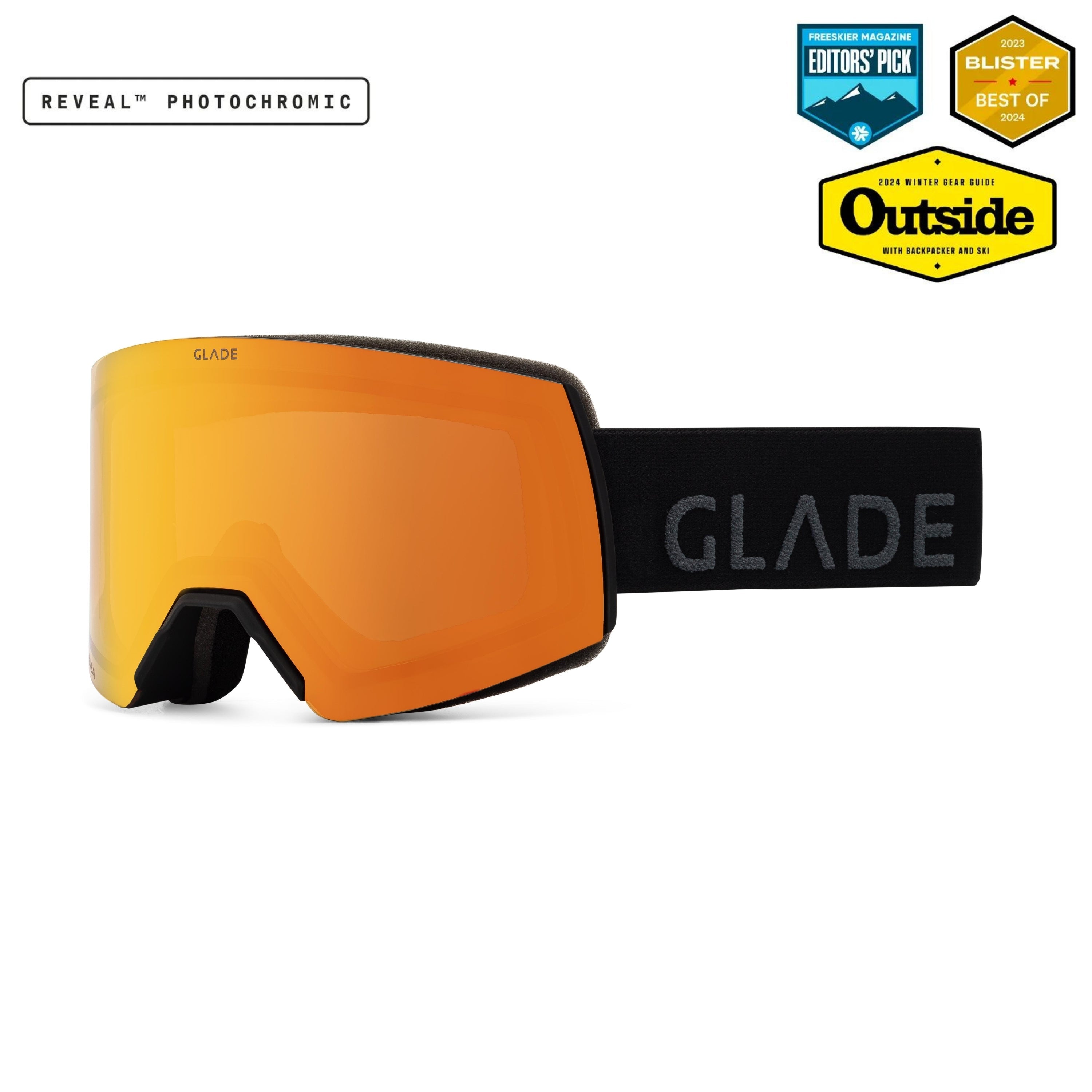 Reveal Photochromic Orange/Black