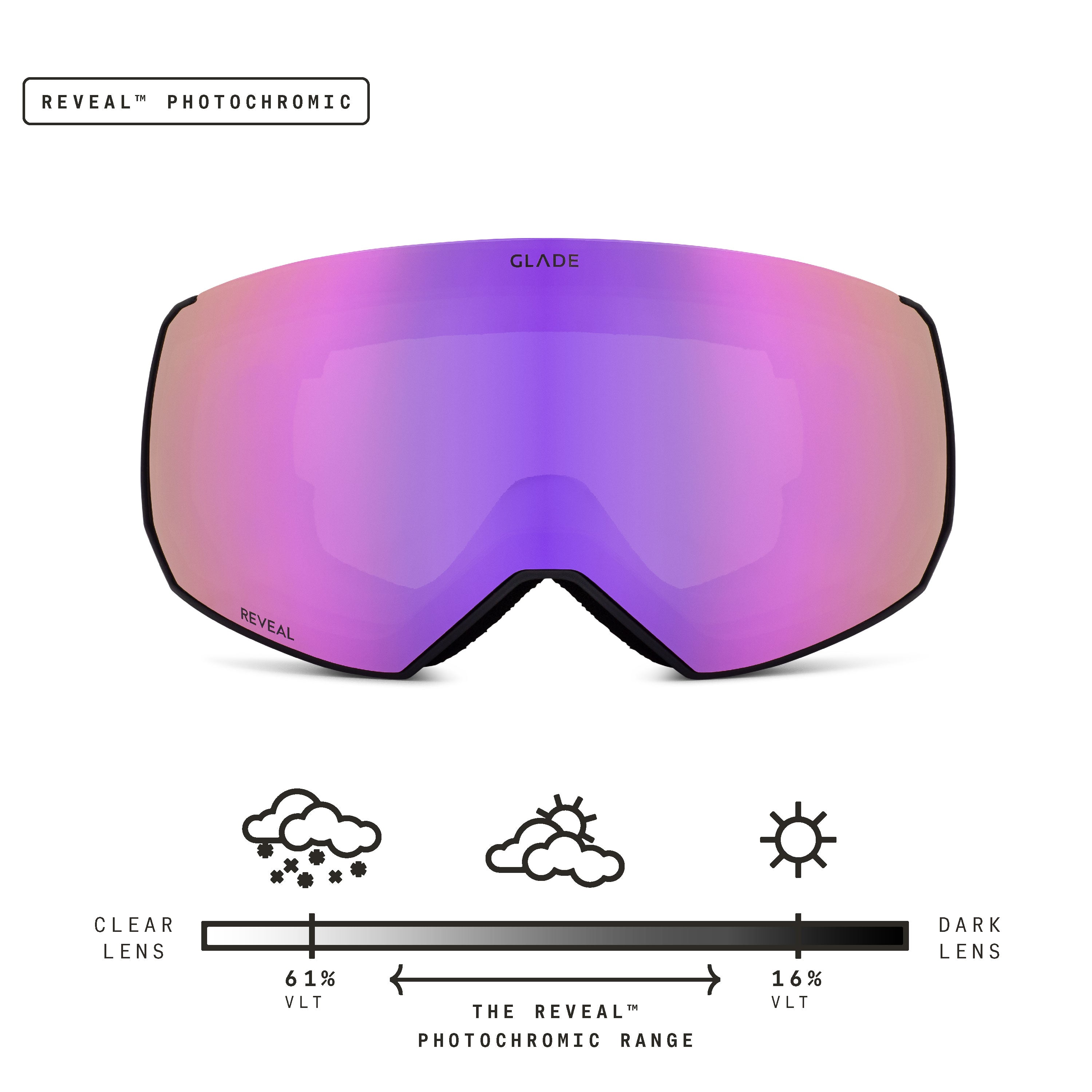 Toric Reveal Photochromic Pink/Black