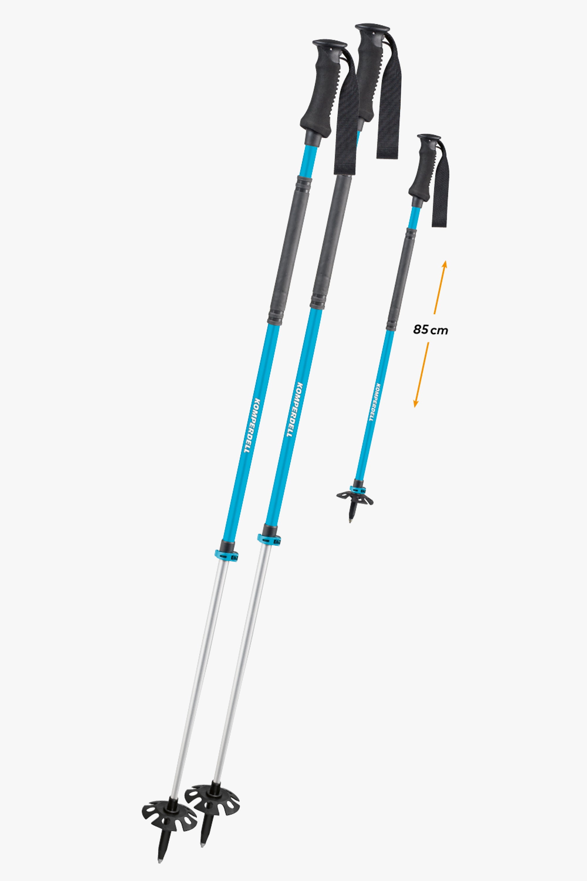 Adjustable Backcountry Ski Poles